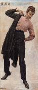 Gustav Klimt Jenenser Student oil